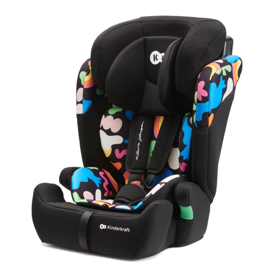 KINDERKRAFT - Autosedačka COMFORT UP i-Size (76-150 cm) pestrobarevná