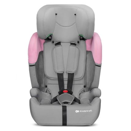 KINDERKRAFT - Autosedačka COMFORT UP i-Size (76-150 cm) šedá/růžová