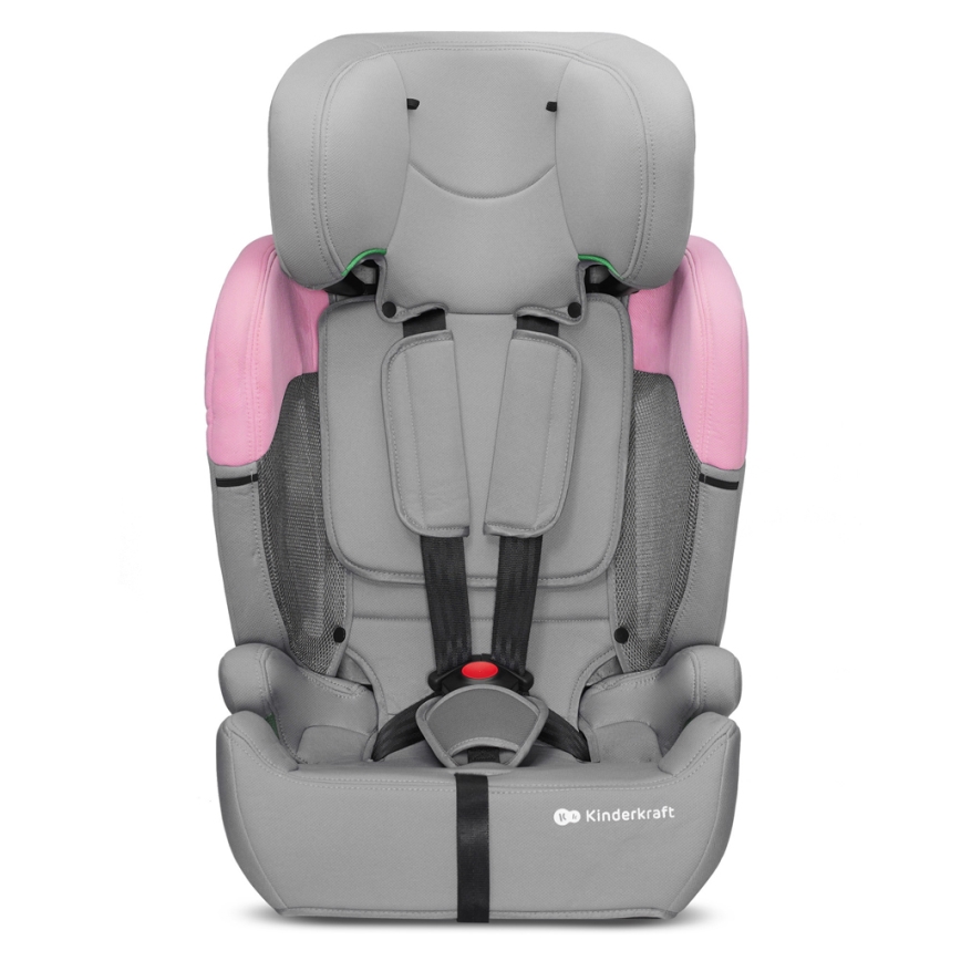 KINDERKRAFT - Autosedačka COMFORT UP i-Size (76-150 cm) šedá/růžová