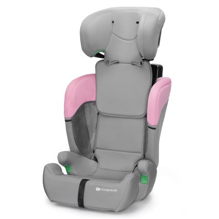 KINDERKRAFT - Autosedačka COMFORT UP i-Size (76-150 cm) šedá/růžová