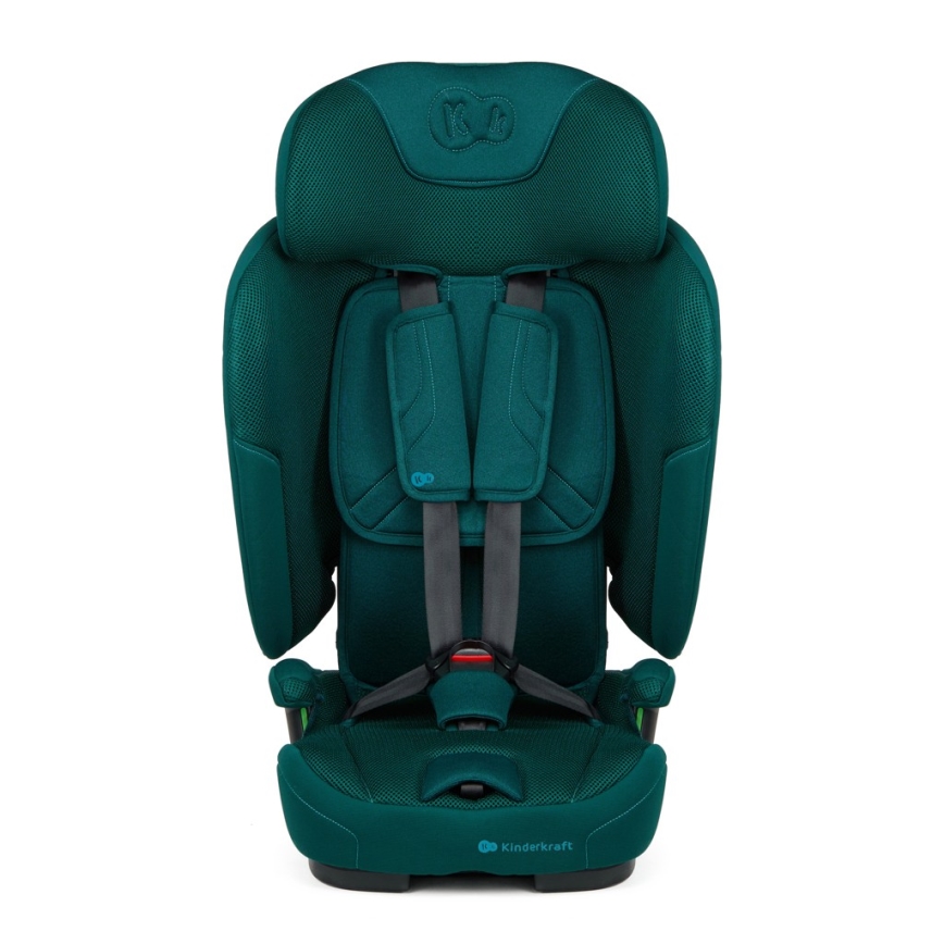 KINDERKRAFT - Autosedačka FIX2GO i-Size 76-150 cm tyrkysová
