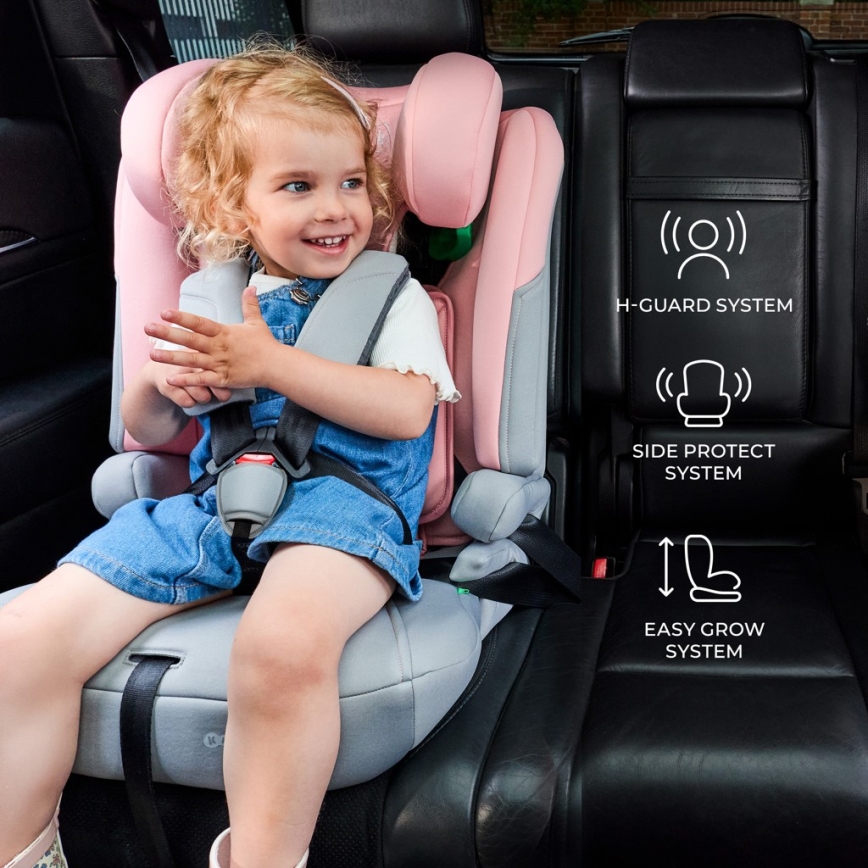 KINDERKRAFT - Autosedačka I-COMFY i-Size 76-150 cm růžová