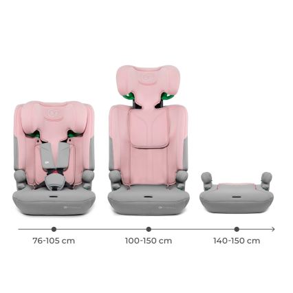 KINDERKRAFT - Autosedačka I-COMFY i-Size 76-150 cm růžová