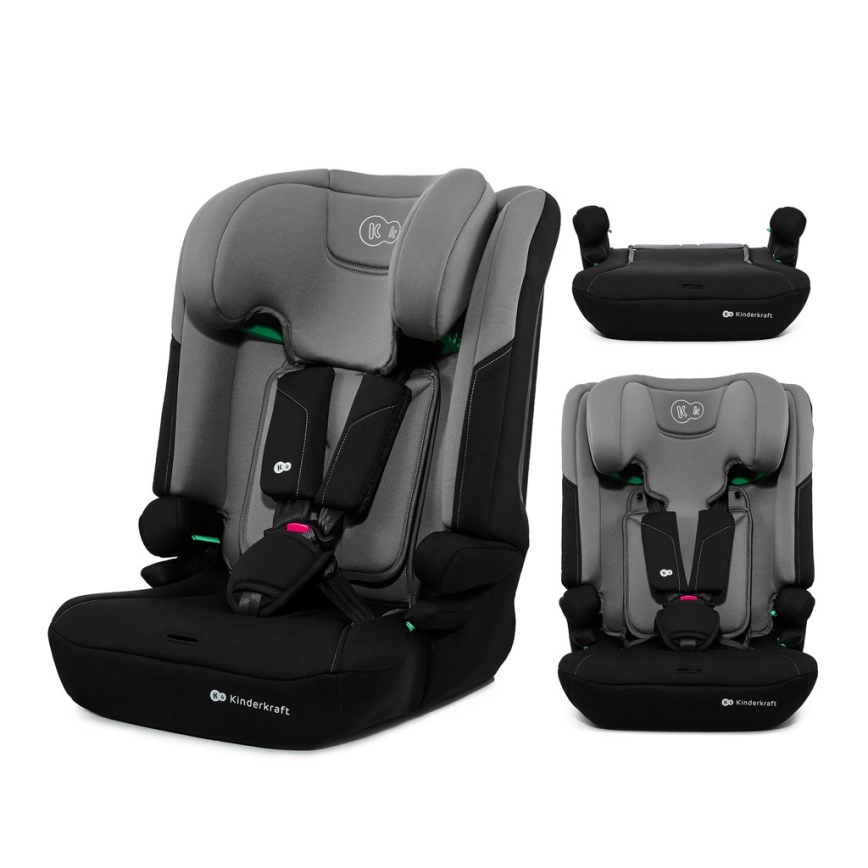 KINDERKRAFT - Autosedačka I-COMFY i-Size 76-150 cm šedá