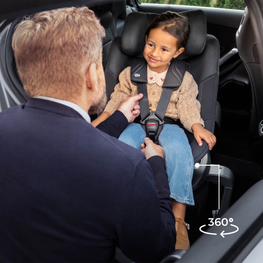 KINDERKRAFT - Autosedačka I-GUARD PRO i-Size 61-105 cm černá