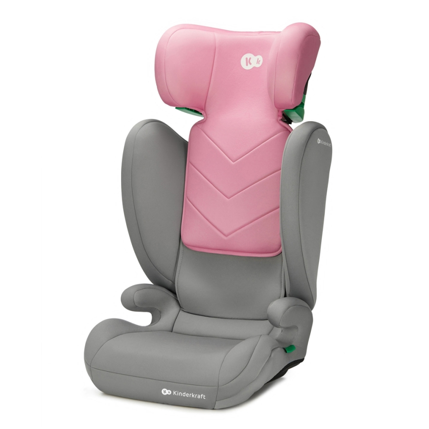 KINDERKRAFT - Autosedačka I-SPARK i-Size (100-150 cm) růžová