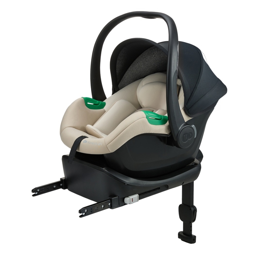 KINDERKRAFT - Autosedačka MINK PRO 2 40-87 cm (0-13 kg) béžová