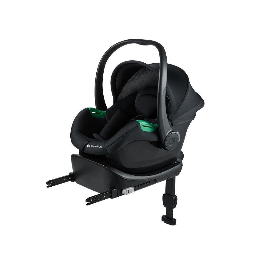 KINDERKRAFT - Autosedačka MINK PRO 2 40-87 cm (0-13 kg) černá