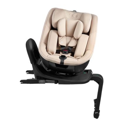 KINDERKRAFT - Autosedačka s otočnou základnou I-GUARD i-Size 40-105 cm béžová