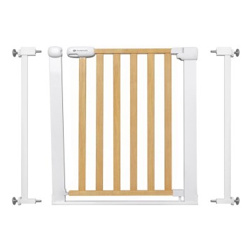 KINDERKRAFT - Bezpečnostní zábrana LOCK&GO 75-103 cm borovice