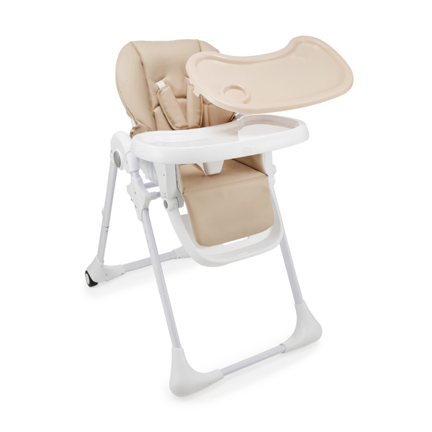 KINDERKRAFT - Dětská jídelní židle TUMMIE béžová