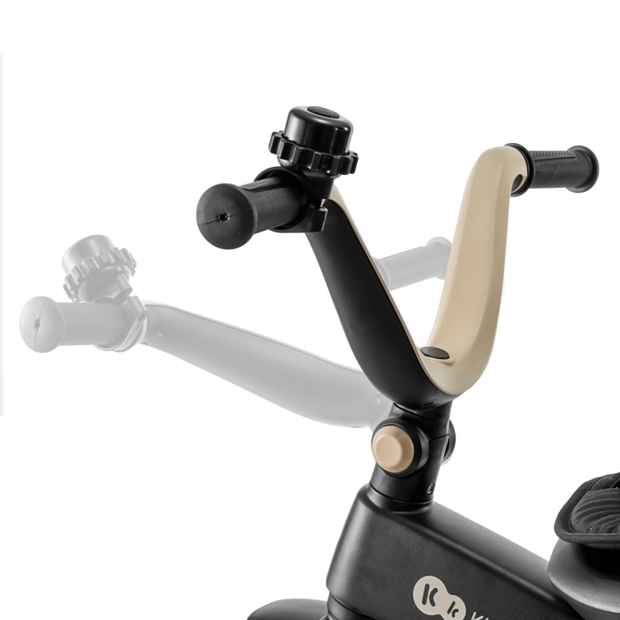 KINDERKRAFT - Dětská tříkolka 5v1 EASYTWIST béžová