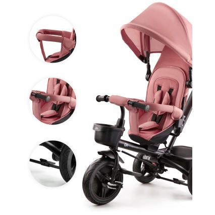 KINDERKRAFT - Dětská tříkolka AVEO růžová