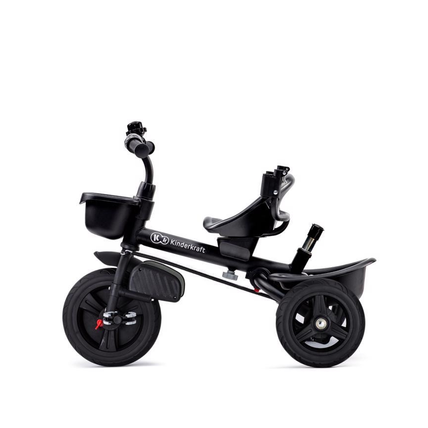 KINDERKRAFT - Dětská tříkolka AVEO šedá