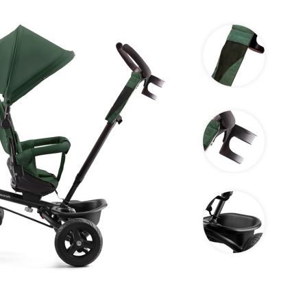 KINDERKRAFT - Dětská tříkolka AVEO zelená