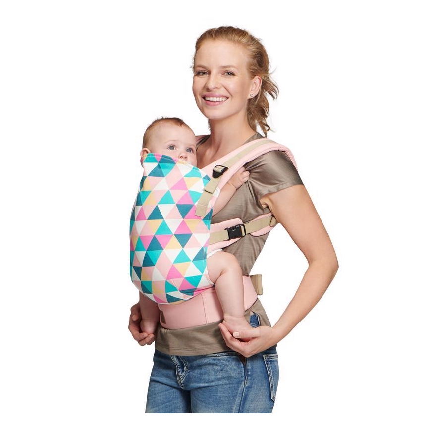 KINDERKRAFT - Dětské nosítko NINO růžová