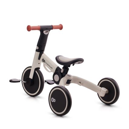 KINDERKRAFT - Dětské odrážedlo 3v1 4TRIKE šedá