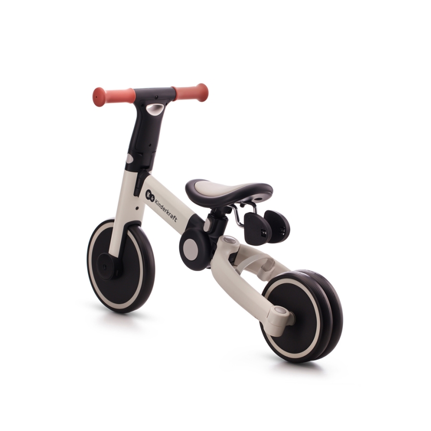 KINDERKRAFT - Dětské odrážedlo 3v1 4TRIKE šedá