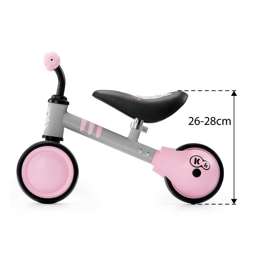 KINDERKRAFT - Dětské odrážedlo MINI CUTIE růžová