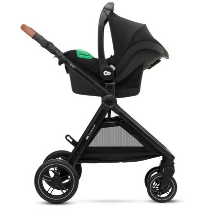 KINDERKRAFT - Kombinovaný kočárek 3v1 ESME Sand beige + autosedačka MINK PRO