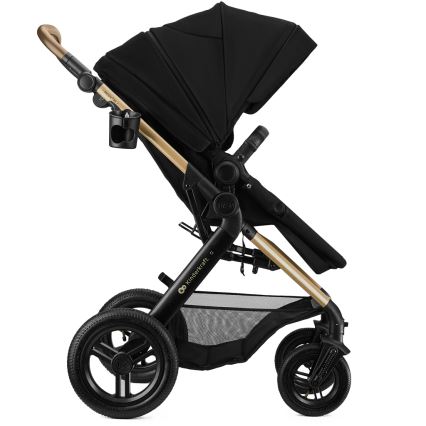 KINDERKRAFT - Kombinovaný kočárek 3v1 MOOV 2 XL Air Black