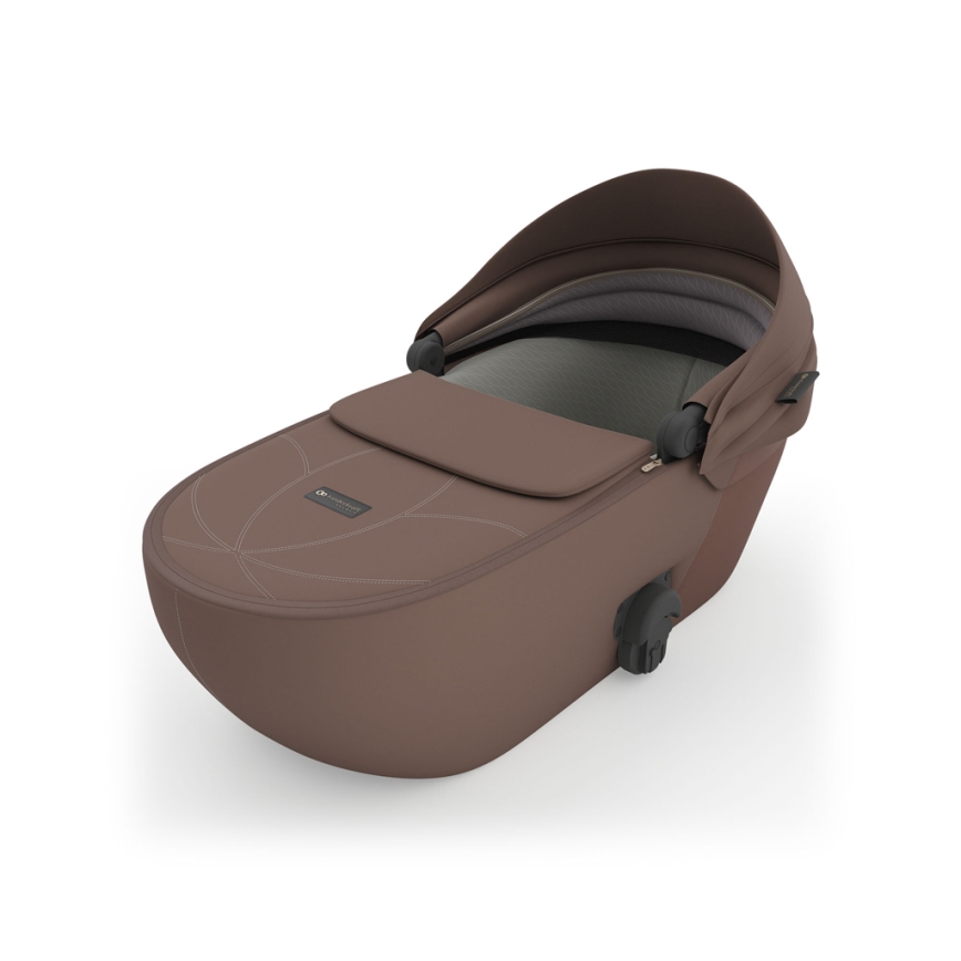KINDERKRAFT - Kombinovaný kočárek 3v1 PRIME 3 Velvet Mocca