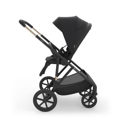 KINDERKRAFT - Kombinovaný kočárek 3v1 PRIME 3 Venezian Black