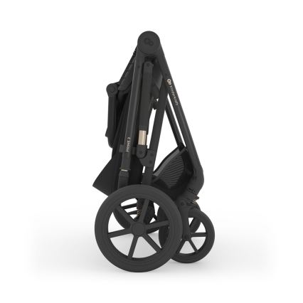 KINDERKRAFT - Kombinovaný kočárek 3v1 PRIME 3 Venezian Black