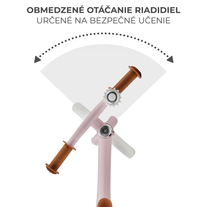 KINDERKRAFT - Odrážedlo FLY PLUS Powder pink