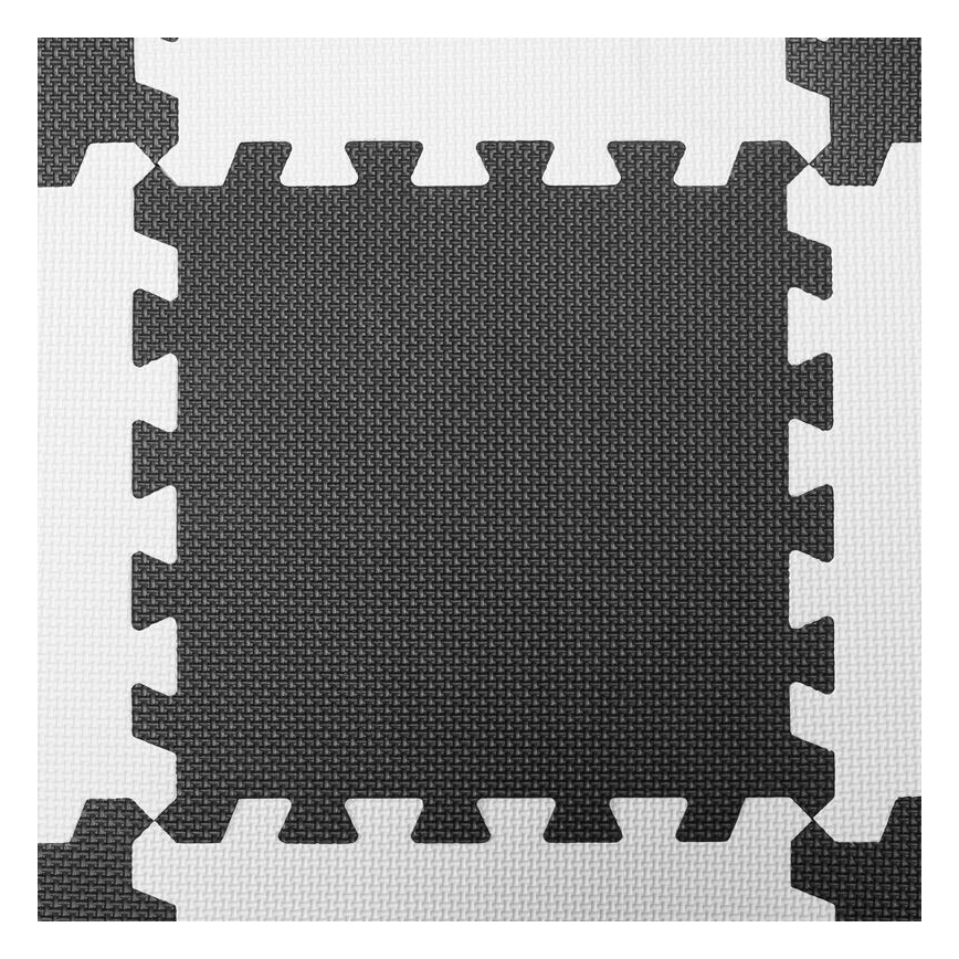 KINDERKRAFT - Pěnové puzzle LUNO 30ks černá/bílá