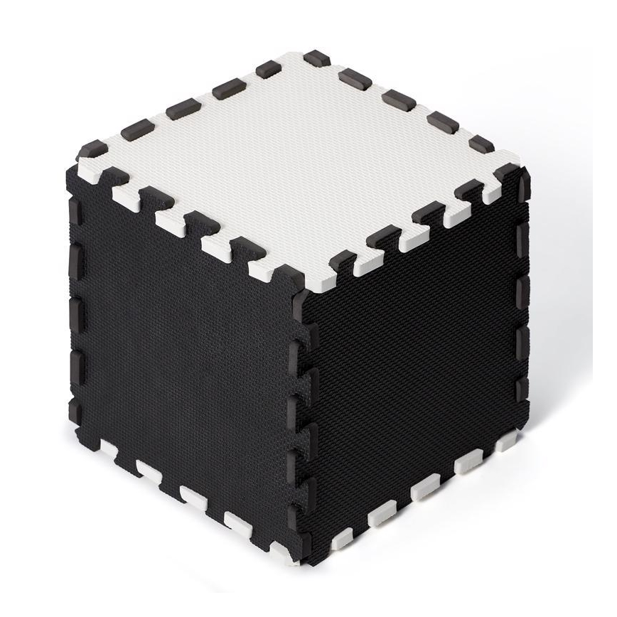 KINDERKRAFT - Pěnové puzzle LUNO 30ks černá/bílá