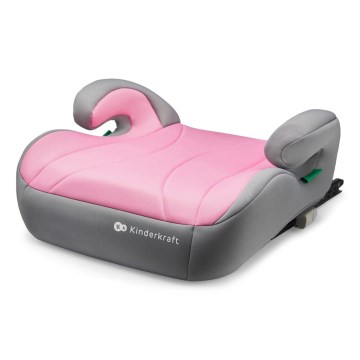 KINDERKRAFT - Podsedák do auta I-BOOST i-Size 135-150 cm růžová