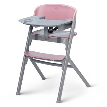 KINDERKRAFT SELECT - Dětská jídelní židle 3v1 LIVY Premium Aster pink