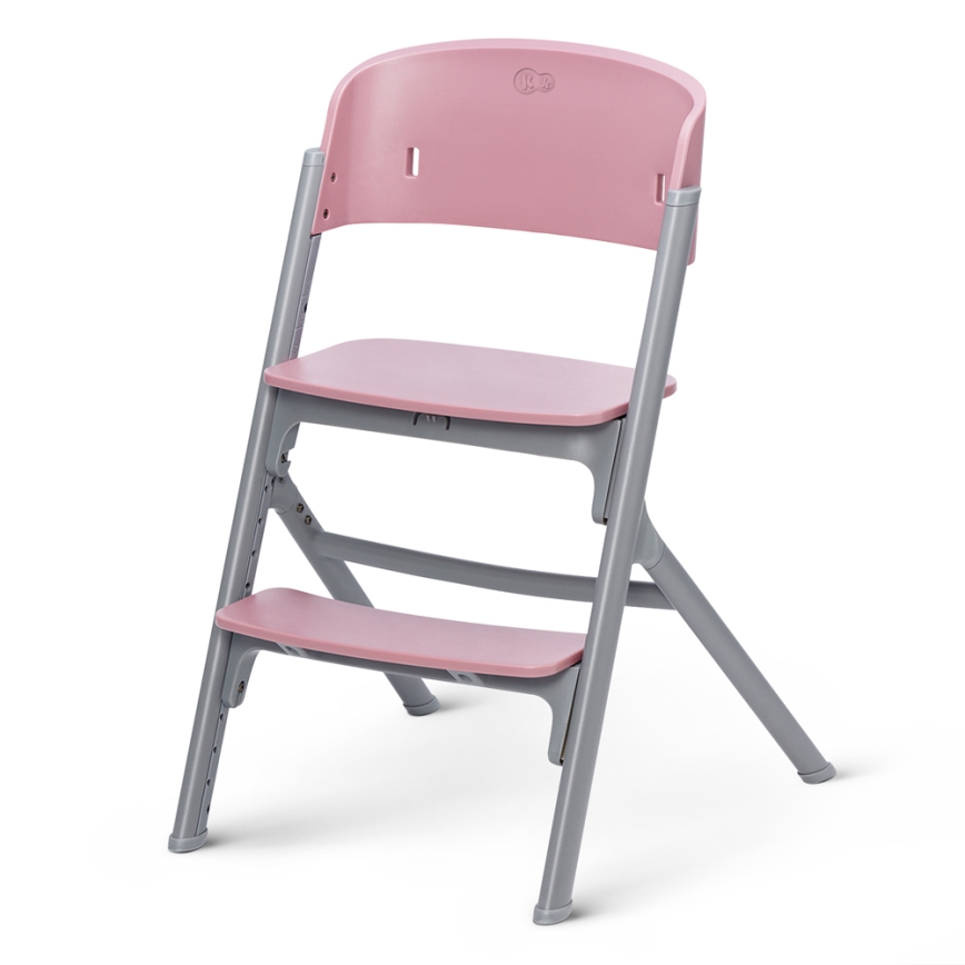 KINDERKRAFT SELECT - Dětská jídelní židle 3v1 LIVY Premium Aster pink + lehátko CALMEE