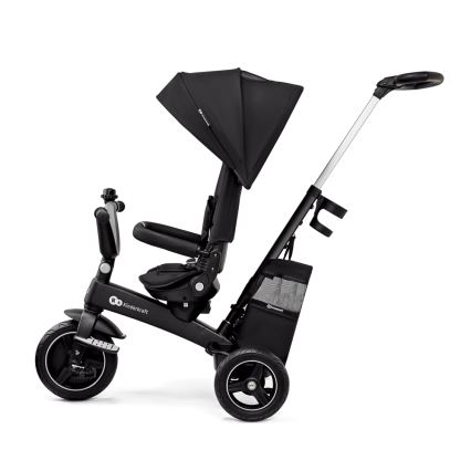 KINDERKRAFT SELECT - Dětská tříkolka 5v1 EASYTWIST Premium černá