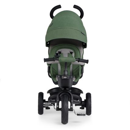 KINDERKRAFT SELECT - Dětská tříkolka SPINSTEP Premium zelená