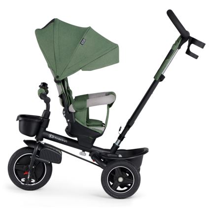 KINDERKRAFT SELECT - Dětská tříkolka SPINSTEP Premium zelená