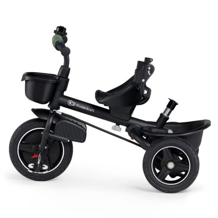 KINDERKRAFT SELECT - Dětská tříkolka SPINSTEP Premium zelená