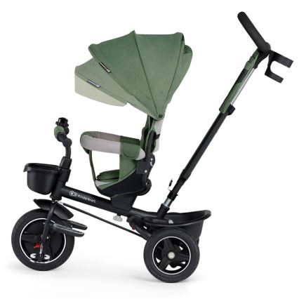 KINDERKRAFT SELECT - Dětská tříkolka SPINSTEP Premium zelená