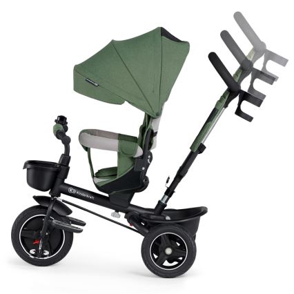 KINDERKRAFT SELECT - Dětská tříkolka SPINSTEP Premium zelená