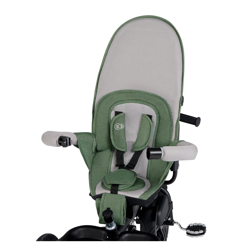 KINDERKRAFT SELECT - Dětská tříkolka SPINSTEP Premium zelená