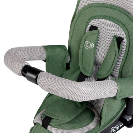 KINDERKRAFT SELECT - Dětská tříkolka SPINSTEP Premium zelená