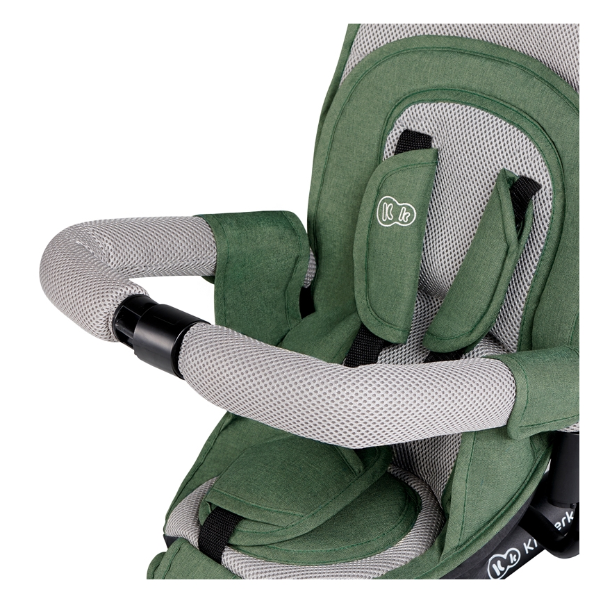 KINDERKRAFT SELECT - Dětská tříkolka SPINSTEP Premium zelená