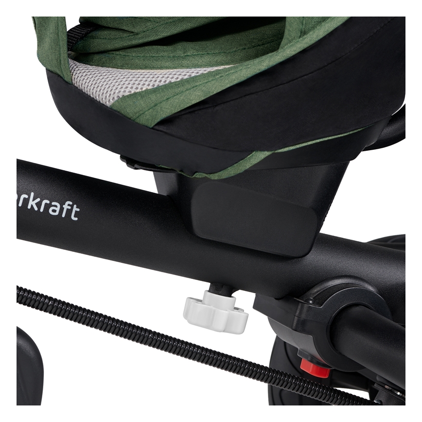 KINDERKRAFT SELECT - Dětská tříkolka SPINSTEP Premium zelená