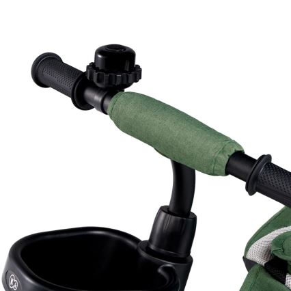 KINDERKRAFT SELECT - Dětská tříkolka SPINSTEP Premium zelená