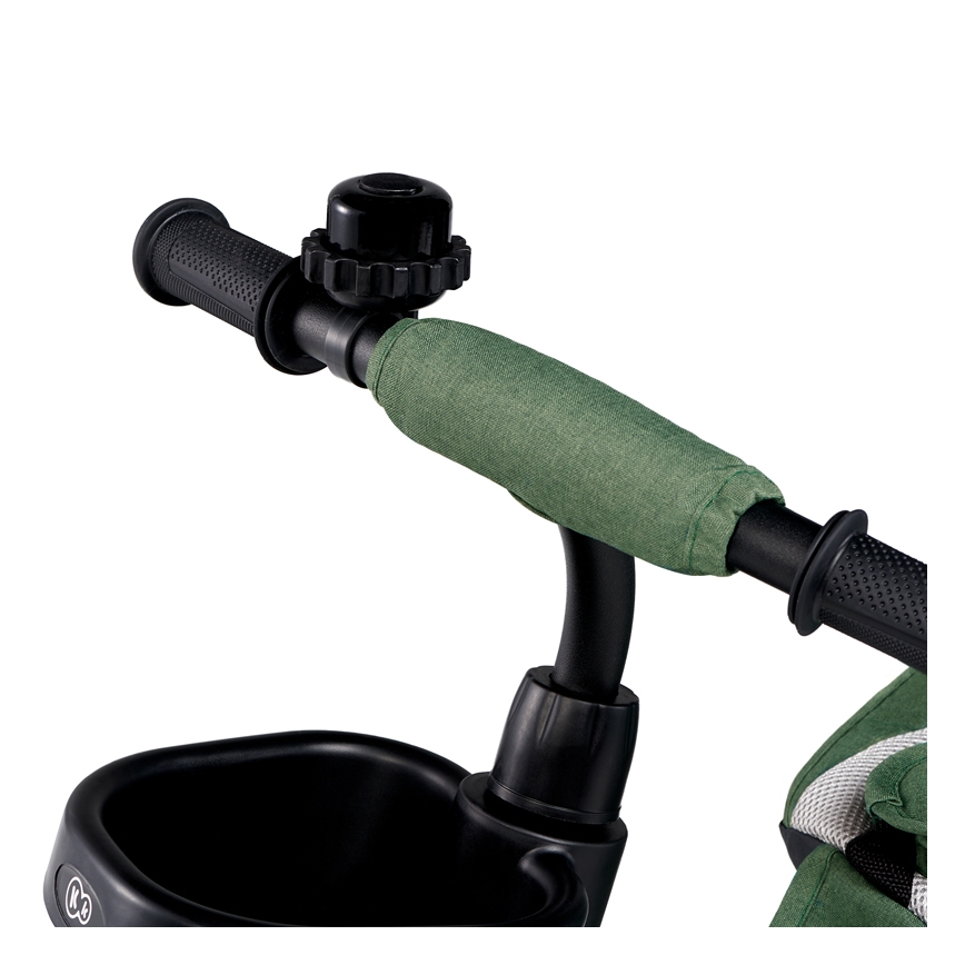 KINDERKRAFT SELECT - Dětská tříkolka SPINSTEP Premium zelená