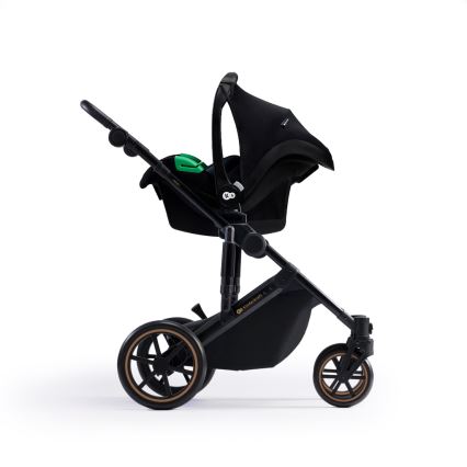 KINDERKRAFT SELECT - Kombinovaný kočárek 3v1 PRIME 2 Premium Sandrose beige + autosedačka