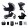 KINDERKRAFT SELECT - Kombinovaný kočárek 3v1 PRIME 2 Premium Venezian black + autosedačka