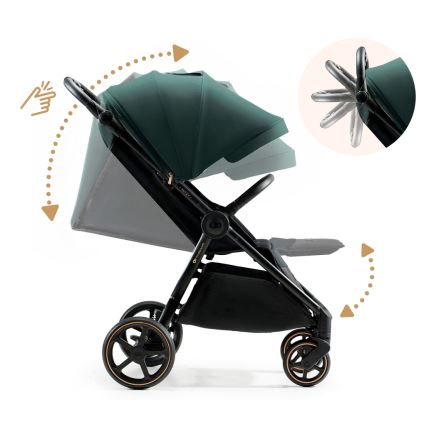 KINDERKRAFT SELECT - Sportovní kočárek MITZY Jade green