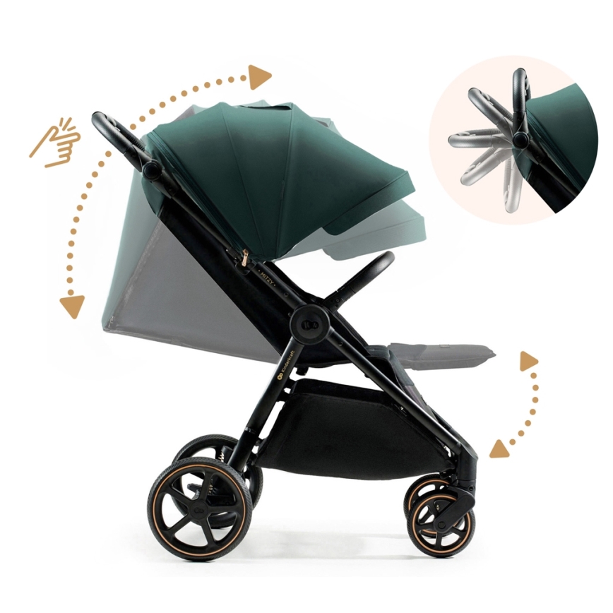 KINDERKRAFT SELECT - Sportovní kočárek MITZY Jade green